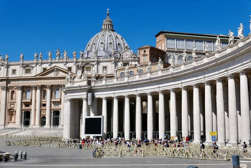 Rome: Guided Tour of St. Peter's Basilica, Grottoes & Square - Inside St. Peter’s Basilica: scale, marble, and mosaic