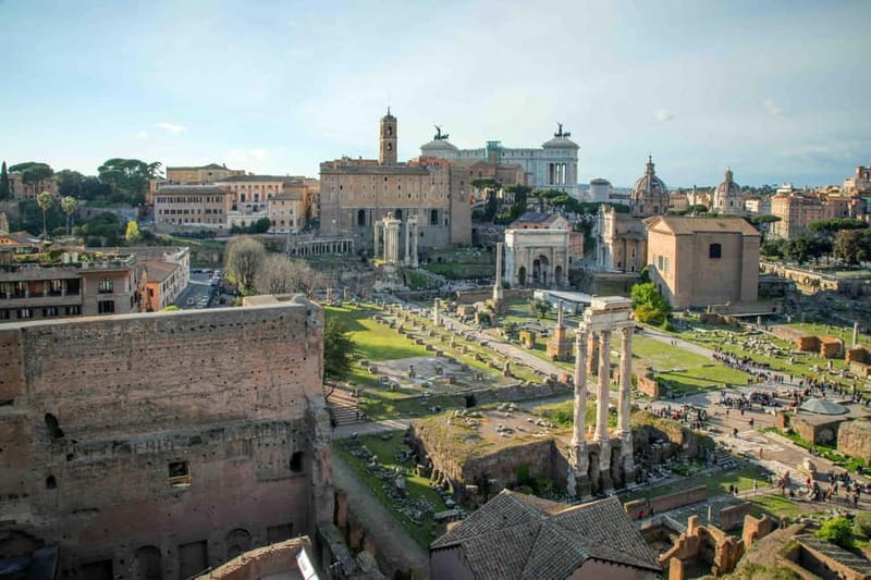Rome: Roman Forum and Colosseum Underground Exclusive Tour - The Roman Forum along the Via Sacra