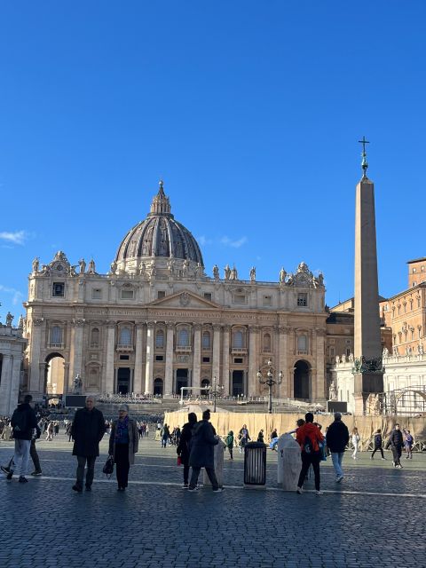 Rome: St. Peter's Basilica and Papal Grottoes Guided Tour - Inside St. Peter’s Basilica