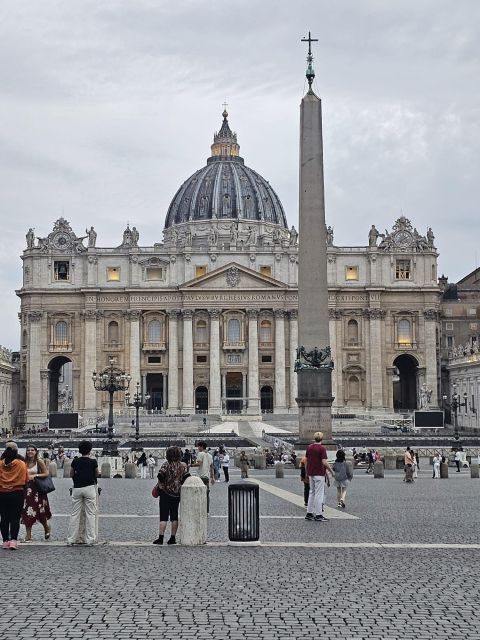 Rome: St. Peter's Basilica and Papal Grottoes Guided Tour - Clothing and entry rules