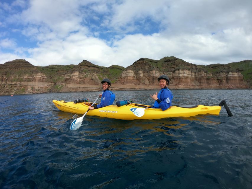 Santorini: Sea Caves Kayak Trip with Snorkeling and Picnic - Is $159 good value?