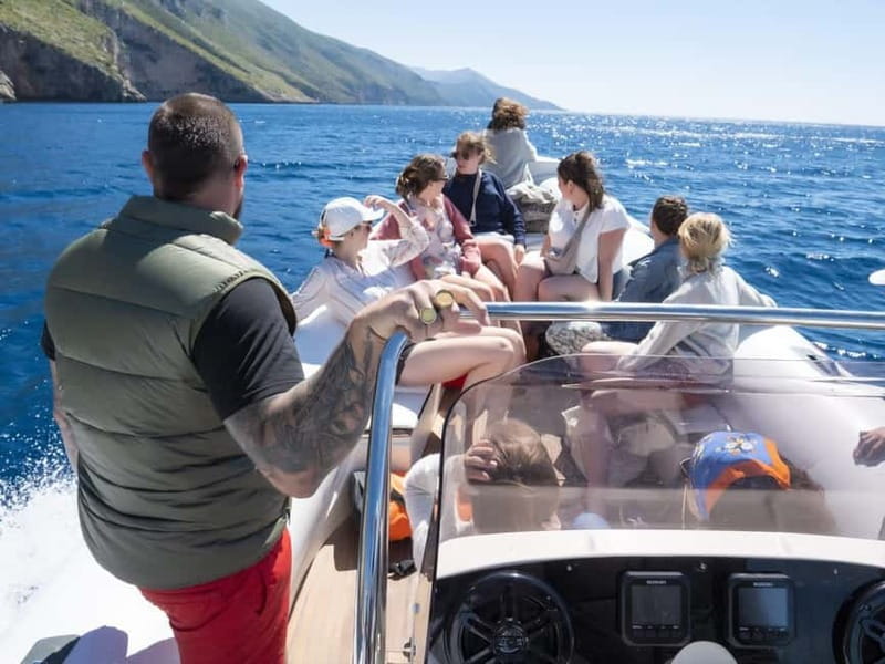Secret Blue Cave & Grama Bay - Speed Boat Tour - Haxhi Ali Cave and the Pirate Story
