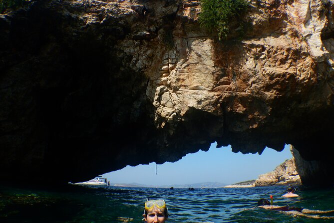 Semi-private Antiparos & Caves Blue Lagoon OR Rina Cave & Small Cyclades - Swimming, snorkeling, and cave time