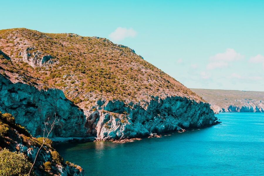 Sesimbra: Arrábida Beaches & Caves Boat Tour with Snorkeling - Leaving Sesimbra’s harbor