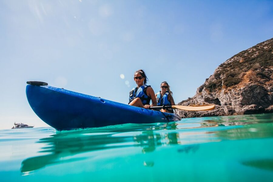 Sesimbra: Arrabida Natural Park & Caves Guided Kayaking Tour - Starting beside Sesimbra’s fishing harbor