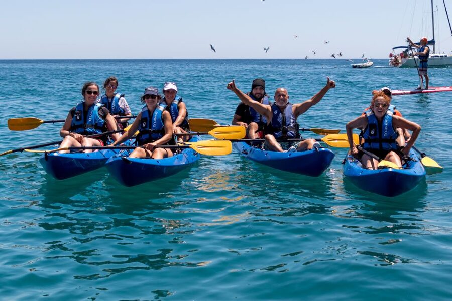 Sesimbra: Arrabida Natural Park & Caves Guided Kayaking Tour - Guides who make beginners feel at ease