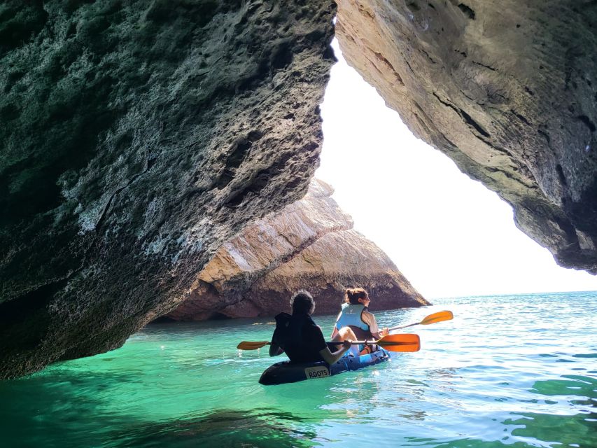 Sesimbra: Arrabida Natural Park & Caves Guided Kayaking Tour - What the $41 price includes