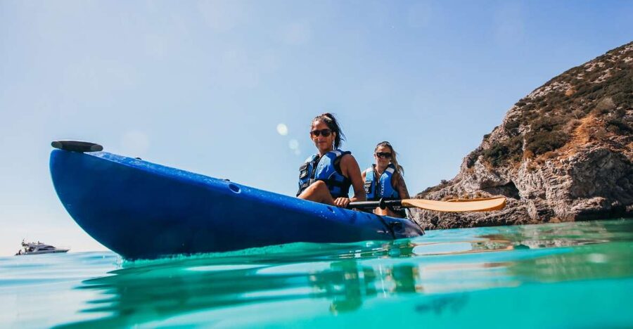 Sesimbra: Arrabida Natural Park & Caves Guided Kayaking Tour - Paddling along Arrábida’s protected coast