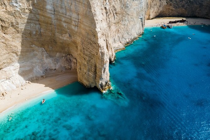 Shipwreck and Blue Caves - Private Speedboat Tour (up to 6 pax) - Taking a longer break at Mikro Nisi