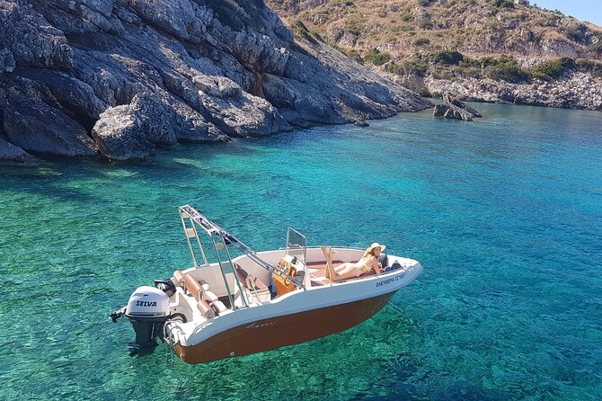 Shipwreck and Blue Caves - Private Speedboat Tour (up to 6 pax) - Entering the Blue Caves