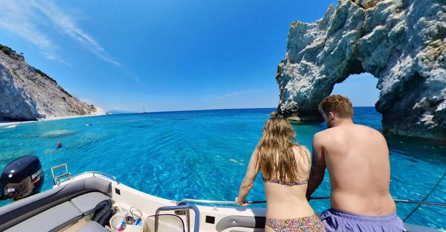 Skiathos: Private Lalaria Beach and Caves Speedboat Tour - Why this north coast trip is special