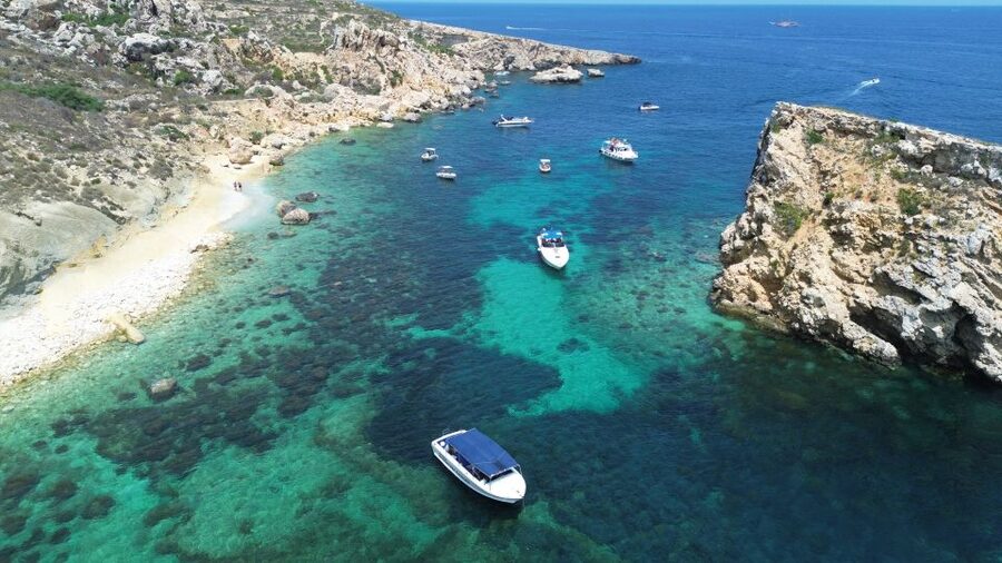 Sliema: Boat Trip to Comino Blue Lagoon, Gozo, and Caves - What $47 gets you