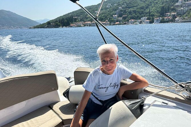 Speedboat Tour to Lady of the Rock, Mamula and Blue Cave Swim - Through Verige Strait toward Tivat Bay