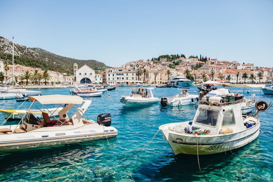 Split: Blue Cave, Vis & Hvar Full-Day Trip by Speedboat - Komiža shows you the everyday side of Vis