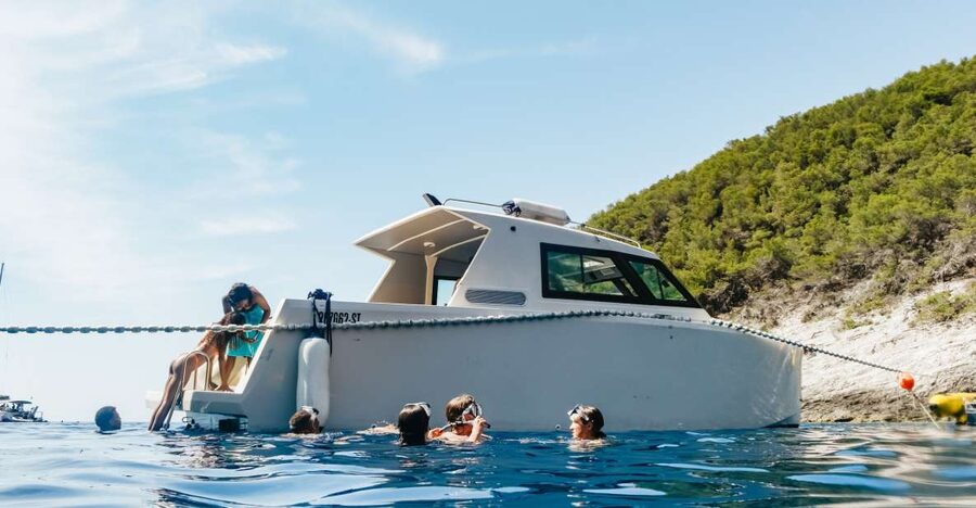 Split: Blue Cave, Vis & Hvar Full-Day Trip by Speedboat - The Pakleni Islands are a scenic interlude