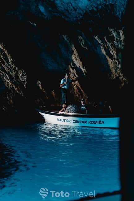 Split/Podstrana: Blue Cave, Hvar & 6 Islands Speedboat Trip - Blue Cave on Biševo: beautiful, brief, and weather dependent