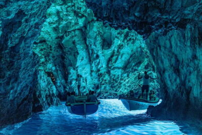 Trogir: Blue Cave, Mamma Mia, Hvar and 5 Island Tour