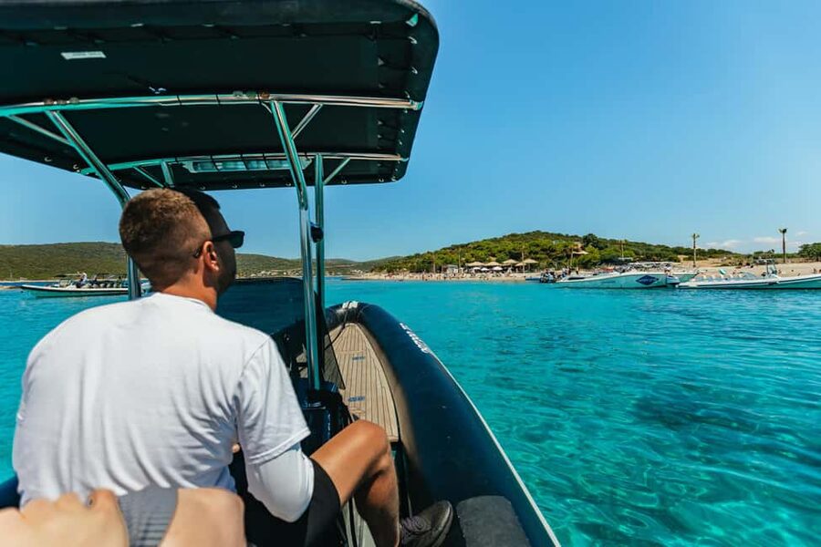 Split/Trogir: Blue Cave, Mamma Mia, Hvar and 5 Island Tour - Budikovac Blue Lagoon: the best water stop
