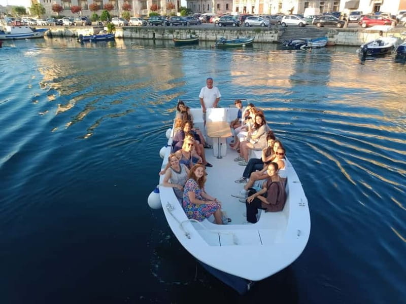 Syracuse: Ortigia Island & Sea Cave Boat Tour with Prosecco - Porta Marina and the final views