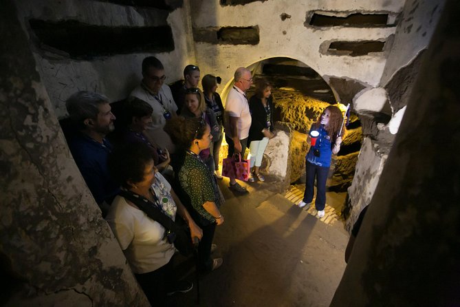 The Original Roman Crypts and Catacombs Tour with Transfers - Inside the Domitilla Catacombs