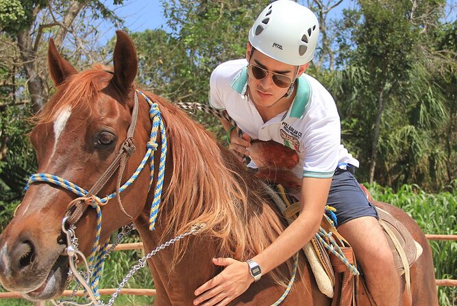 Tulum Jungle Horseback Ride + ATV + Ziplines + Cenote Combo Tour - Meeting the vehicle in Tulum