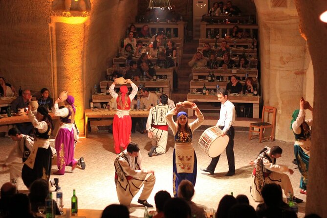 Turkish Night at Cave Restaurant with Dinner and Unlimited Drinks - Mezes, hot dishes, and Turkish dessert