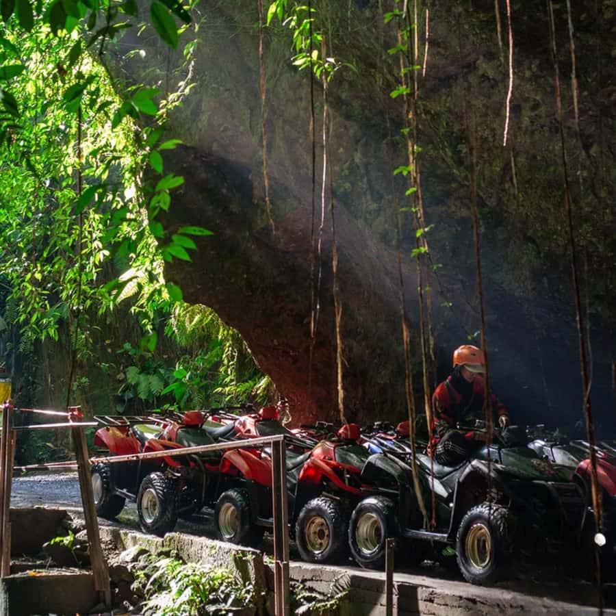 Ubud: Quad ATV Waterfalls & Barong Caves - Timing, transport, and the real length of the outing