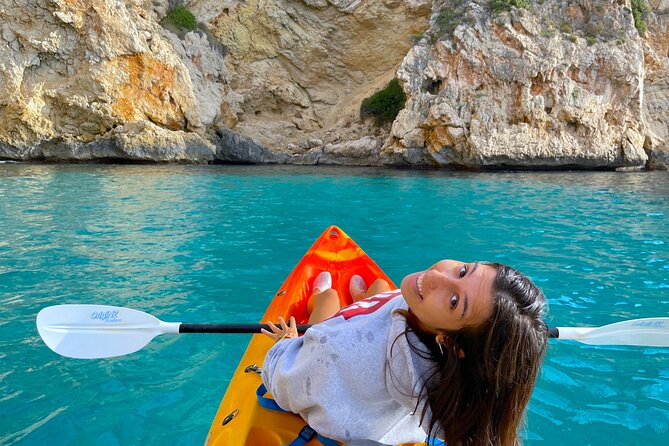 Uncharted Caves & Snorkelling Heaven: Cala Granadella Kayak Tour - The final stop at Cala Ambolo