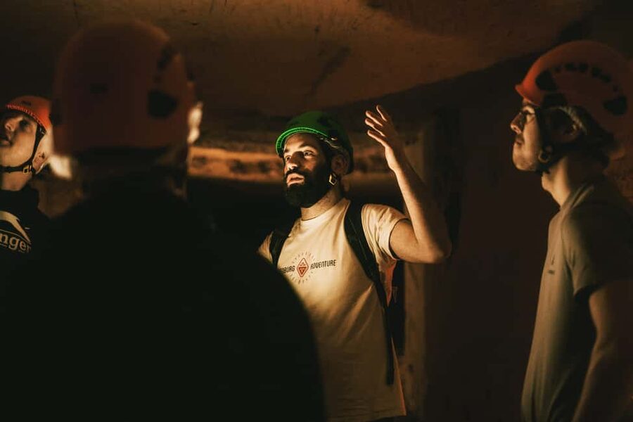 Valkenburg: Cave Biking Underground Bike Tour - What the first minutes underground feel like