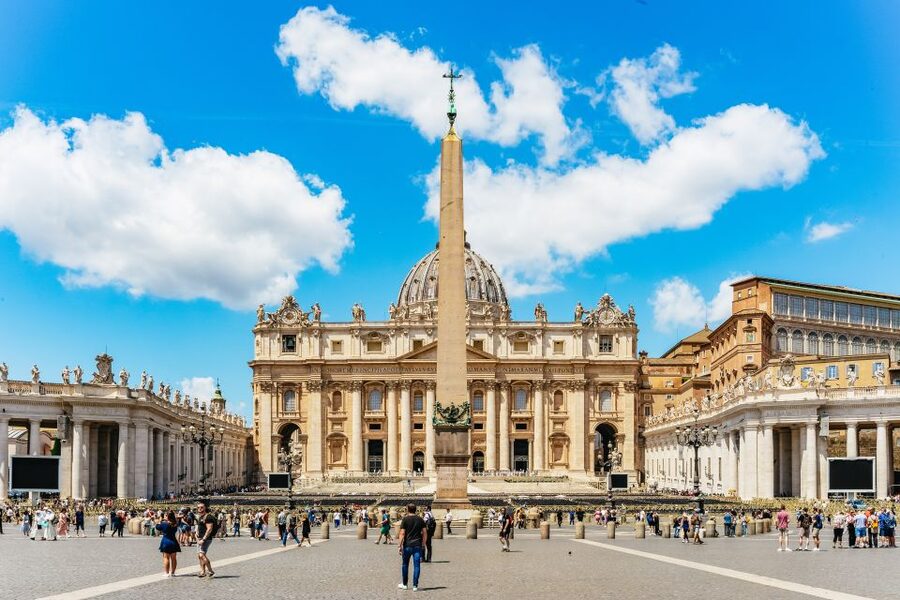 Vatican: St. Peter's Basilica, Square, Grottoes Guided Tour - St. Peter’s Square and Bernini’s Colonnade