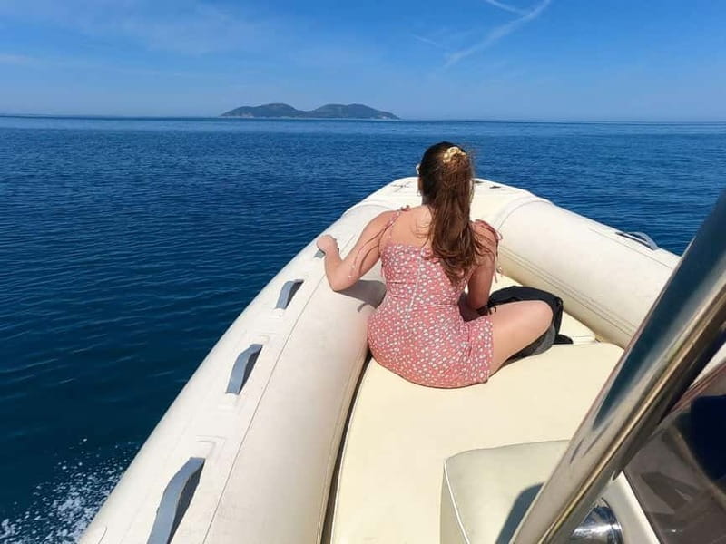 Vlore: Haxhi Ali Cave, Karaburun Speedboat Tour & Snorkeling - Leaving Vlorë for Haxhi Ali Cave