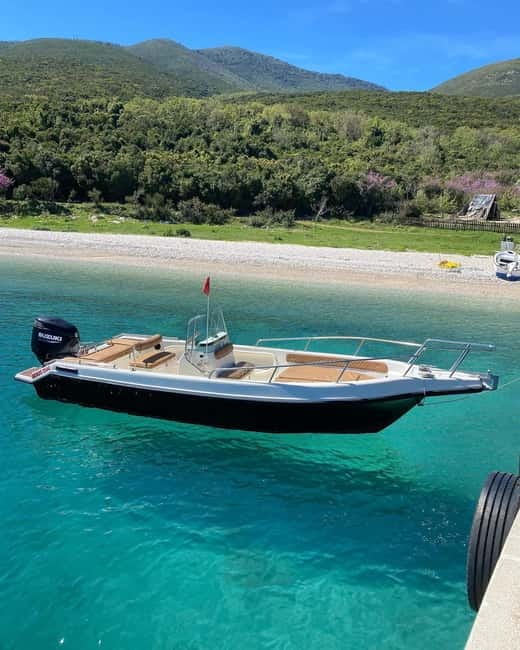 Vlore: Haxhi Ali Cave, Karaburun Speedboat Tour & Snorkeling - What the boat ride feels like