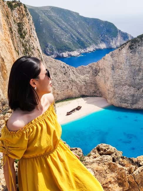 Zakinthos: Shipwreck Beach and Blue Caves Land and Sea Tour - Taking the boat from Porto Vromi