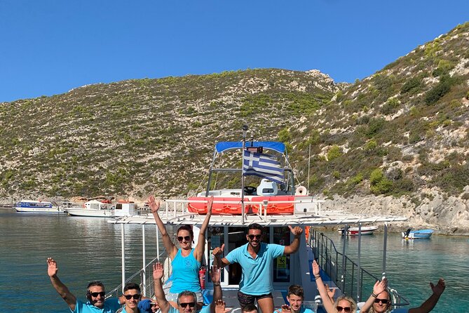 Zakynthos boat tour:Shipwreck& Local blue caves with 3 Swim Stops - Price, comfort, and group size