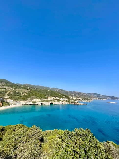 Zakynthos: Private Shipwreck & Blue Caves Tour by Land & Sea - Maravelias Cave and White Beach provide the real water time