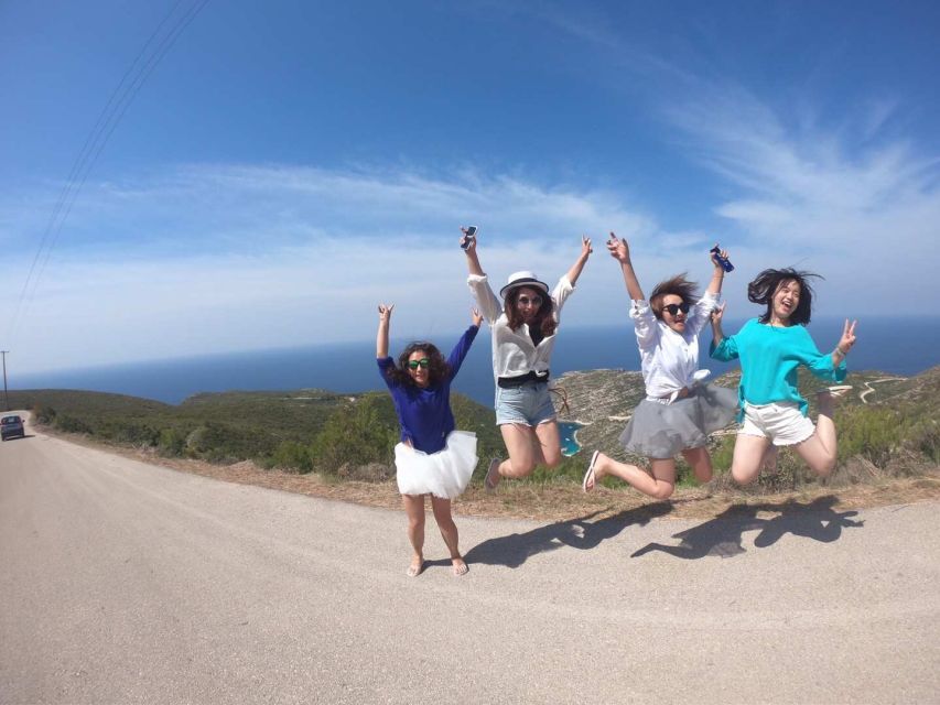 Zakynthos: Shipwreck Beach, Viewpoint, Blue Caves Day Tour - Lunch adds a real Greek pause