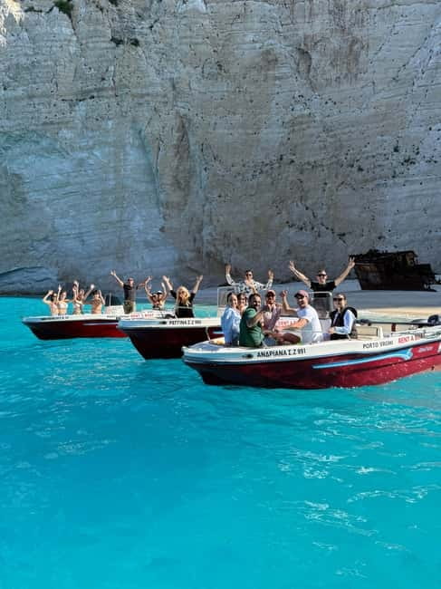 Zakynthos: Shipwreck & Caves Private Boat Tour with Skipper - Key points at a glance